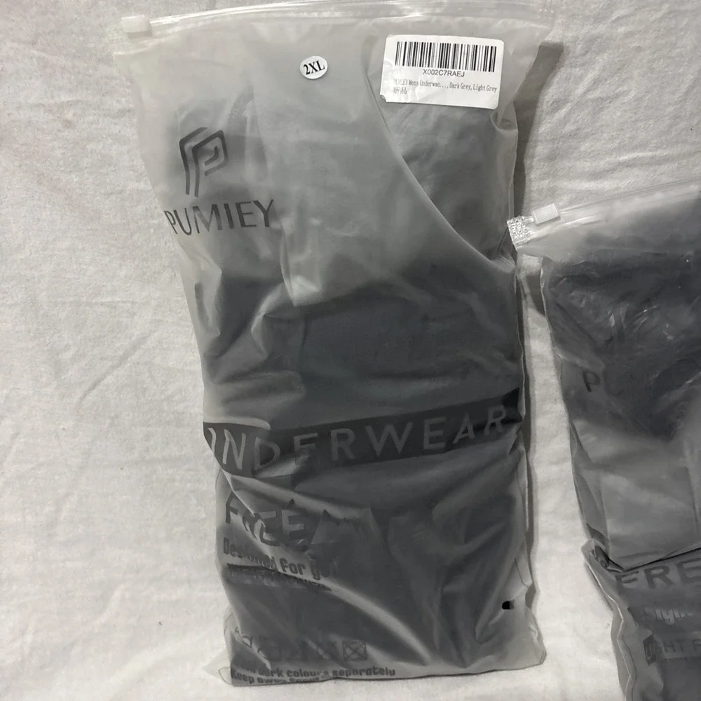 PUMIEY 9 Pairs Men's Underwear‎ Undergarments 2XL  New